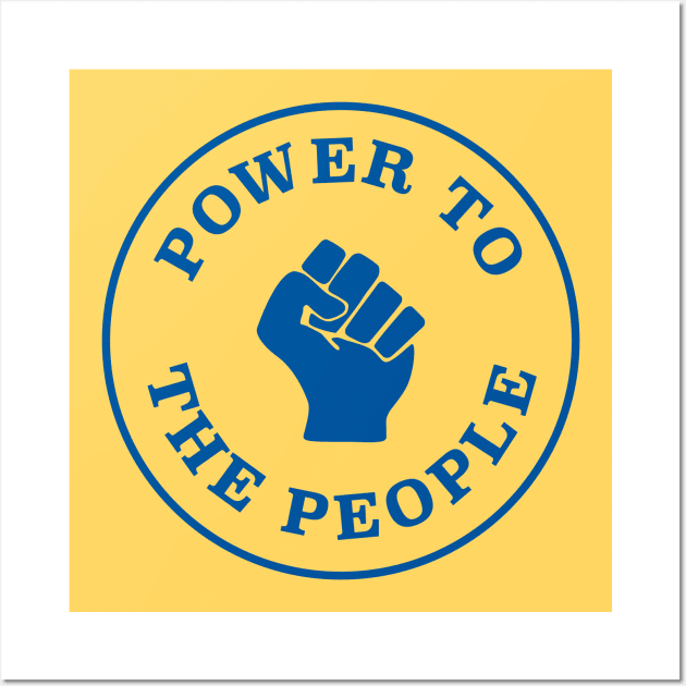 Power To The People Wall Art by Football from the Left